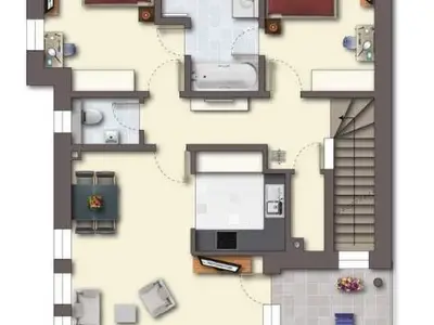 Ferienwohnung für 5 Personen (100 m²) in Binz (Ostseebad) 7/10
