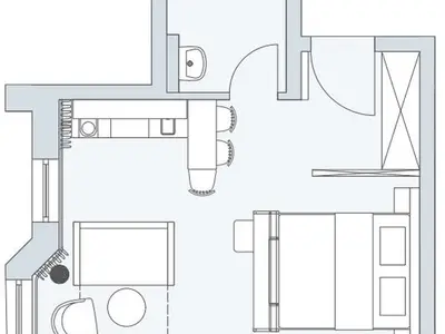 Ferienwohnung für 3 Personen (33 m²) in Binz (Ostseebad) 8/10