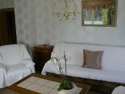 Wohnzimmer Sitzgruppe (ausziehbares Schlafsofa)