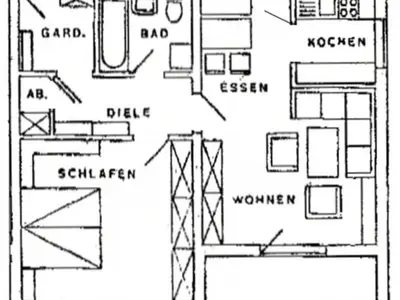 Ferienwohnung für 4 Personen (56 m²) in Bischofsmais 3/10