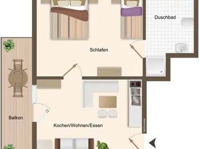 FeWo Nr. 5 Übersicht