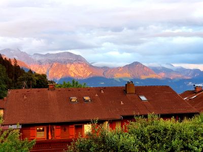 Bergblick vom Balkon