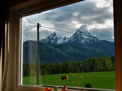 Blick aus dem Fenster Ihrer Ferienwohnung