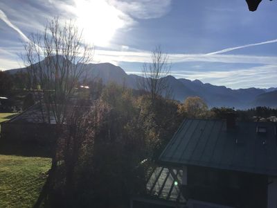 Bergpanorama vom Balkon