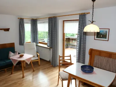 Wohnküche mit Terrasse