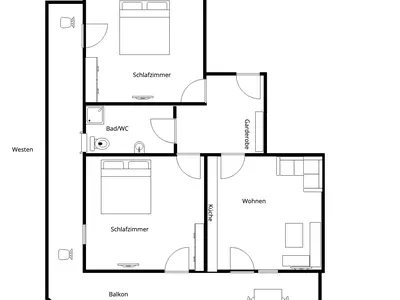 Grundriss Abendstern