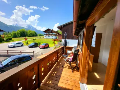 sonniger Balkon