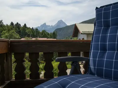 Ihr Balkon mit Blick auf den Watzmann