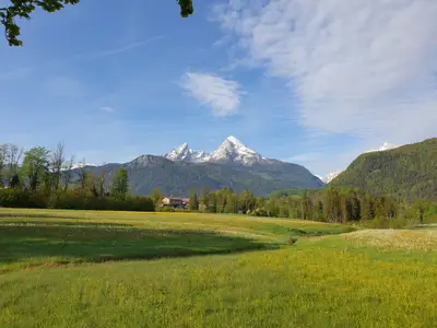 Blick zum Watzmann