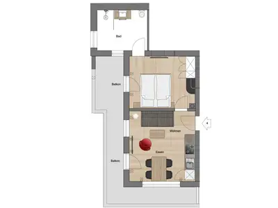 Ferienwohnung für 4 Personen (42 m²) in Bischofswiesen 8/8