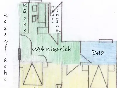 Grundriss Ferienwohnung
