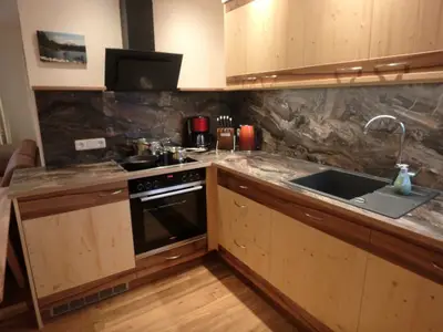 handgeschreinerte Küche