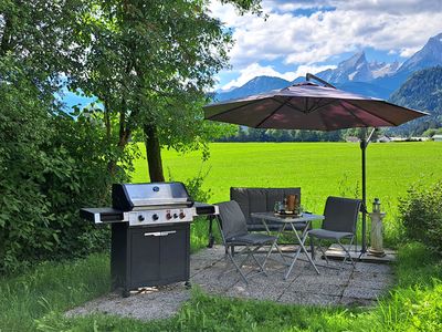 Grillplatz mit Watzmannblick