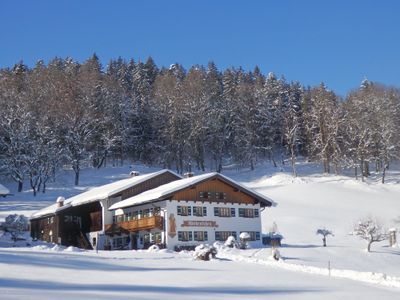 Unser Bauernhof im Winter