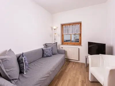 Kinderschlafzimmer mit Ausziehcouch Fewo Leni