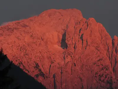 Blick zum Hohen Göll