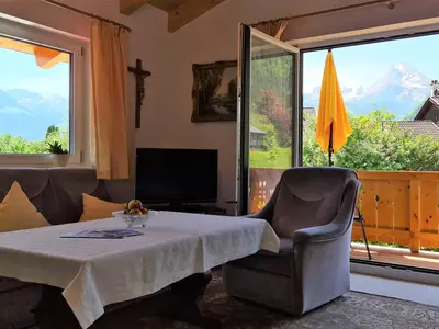 Wohnzimmer Fewo Am Böcklweiher