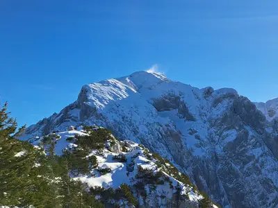 Blick vom Kehlstein zum Göll