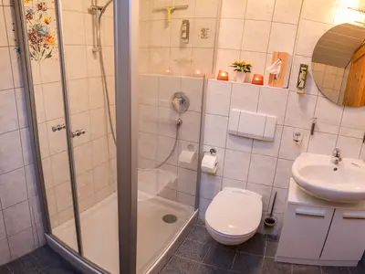 Dusche/WC Fewo Rauher Kopf