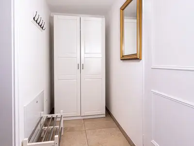 Eingangsbereich mit Garderobe Fewo Alpennest