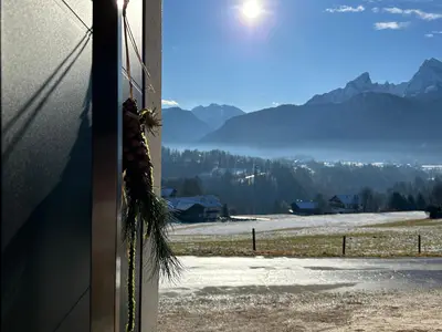Bergpanorama direkt vor der Haustüre