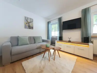 Ferienwohnung Silbergblick Wohnbereich