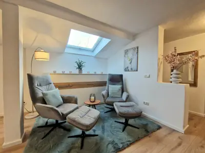 Wohnzimmer Ferienwohnung Kehlsteinblick