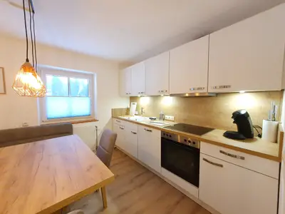 Küche Ferienwohnung Göllblick