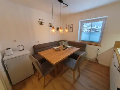 Essecke Küche Ferienwohnung Göllblick