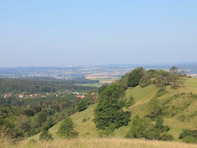 Blick von der Alb auf den Ebersberg