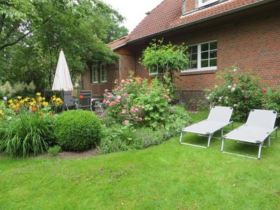 Terrasse im Garten