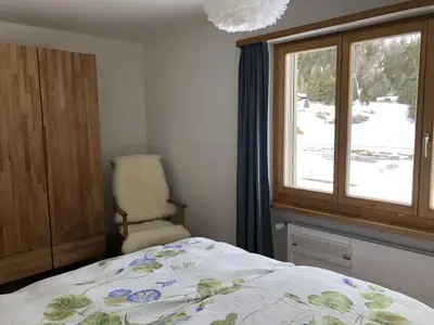 Schlafzimmer mit Aussicht