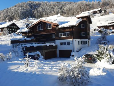 Ferienwohnungen Im Rièd im Winter