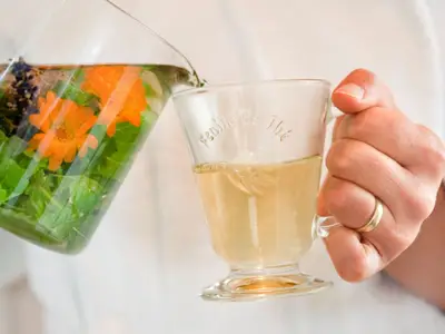 frischer Kräutertee