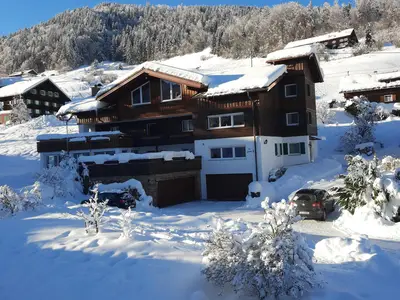Ferienwohnungen Im Rièd im Winter