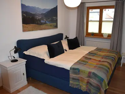 ... Schlafzimmer mit Allergikerbetten ...