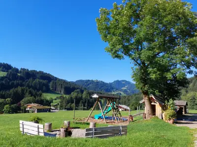 Spielplatz in freier Natur