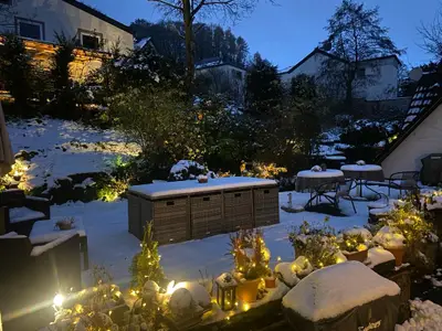 Posthalterhof_Schnee_Blick Sauna