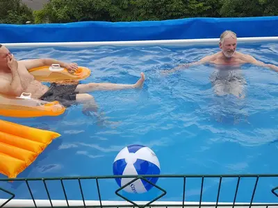 beheizbarer Pool