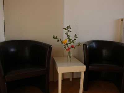 Apartment Nr. 4: Schlafzimmer - Sitzbereich