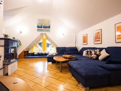 Wohnzimmer mit Kuschelecke