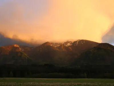 werkhof_bistrica_petzen_sonnenuntergang