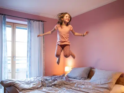 Bussjägerhof Bauernstube Kinder Schlafzimmer