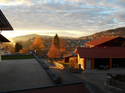 Aussicht vom Haus