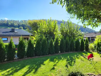 Liegewiese Ausblick Terrasse