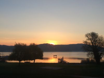 Aussicht Balkon, Sonnenaufgang