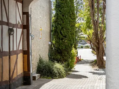 outside
