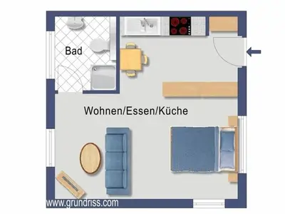 Ferienwohnung für 4 Personen (35 m²) in Boiensdorf 9/10