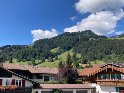 Blick zum Bolsterlanger Horn