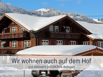 Biohof Burger Hof Winterbild